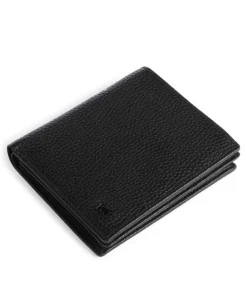 Theo RFID Geldbörse genarbtes Rindsleder schwarz