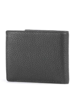 Theo RFID Geldbörse genarbtes Rindsleder dunkelgrau