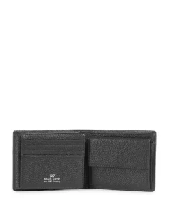 Theo RFID Geldbörse genarbtes Rindsleder dunkelgrau