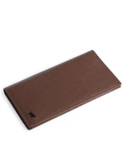 Theo RFID Kreditkartenetui genarbtes Rindsleder dunkelbraun