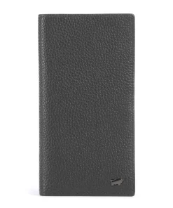 Theo RFID Kreditkartenetui genarbtes Rindsleder dunkelgrau