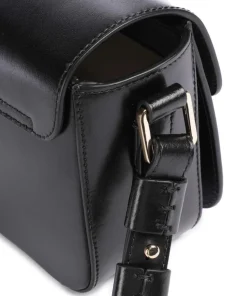 Thora S Umhängetasche Kalbsleder schwarz