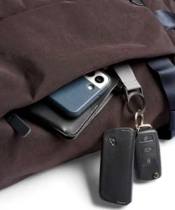 Tokyo 20L Rucksack-Tasche 15″ recyceltes Nylon aubergine