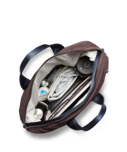 Tokyo 20L Rucksack-Tasche 15″ recyceltes Nylon aubergine