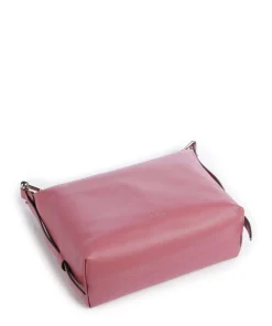 Tonie Mini Handtasche fein genarbtes Leder pink