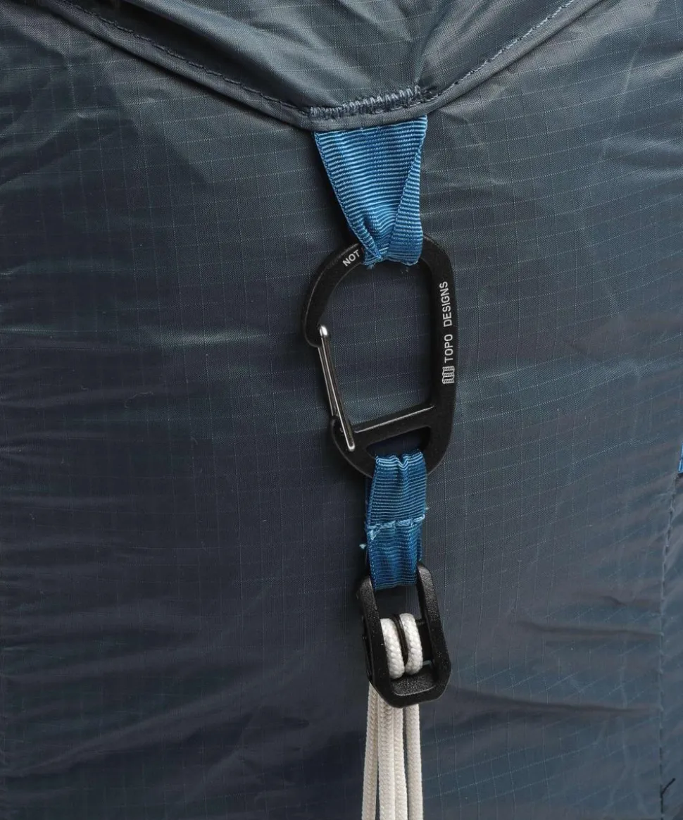 TopoLite 16L Wanderrucksack recyceltes Nylon blau