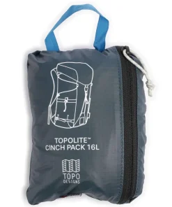 TopoLite 16L Wanderrucksack recyceltes Nylon blau