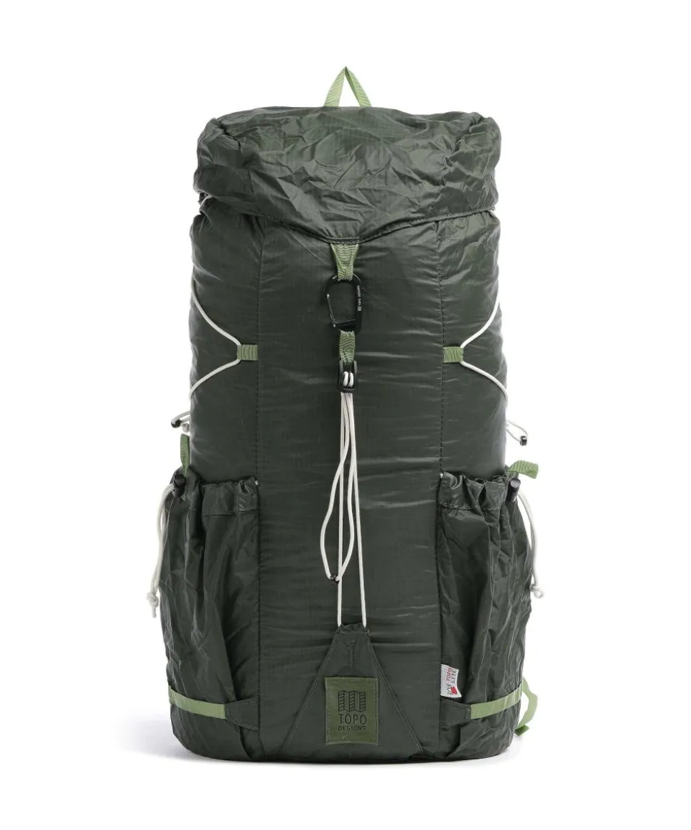 TopoLite 16L Wanderrucksack recyceltes Nylon olivgrün
