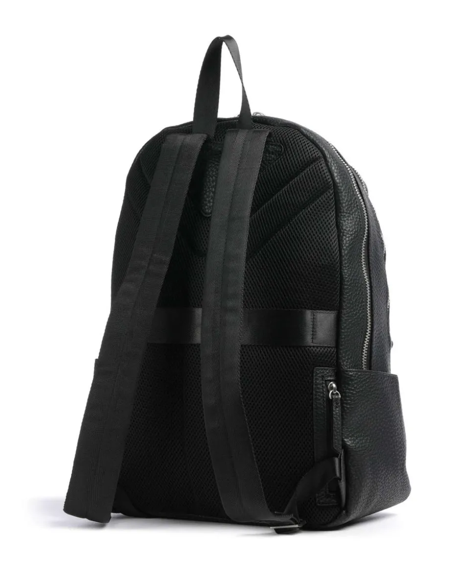 Torino Rucksack 13″ Lederimitat schwarz