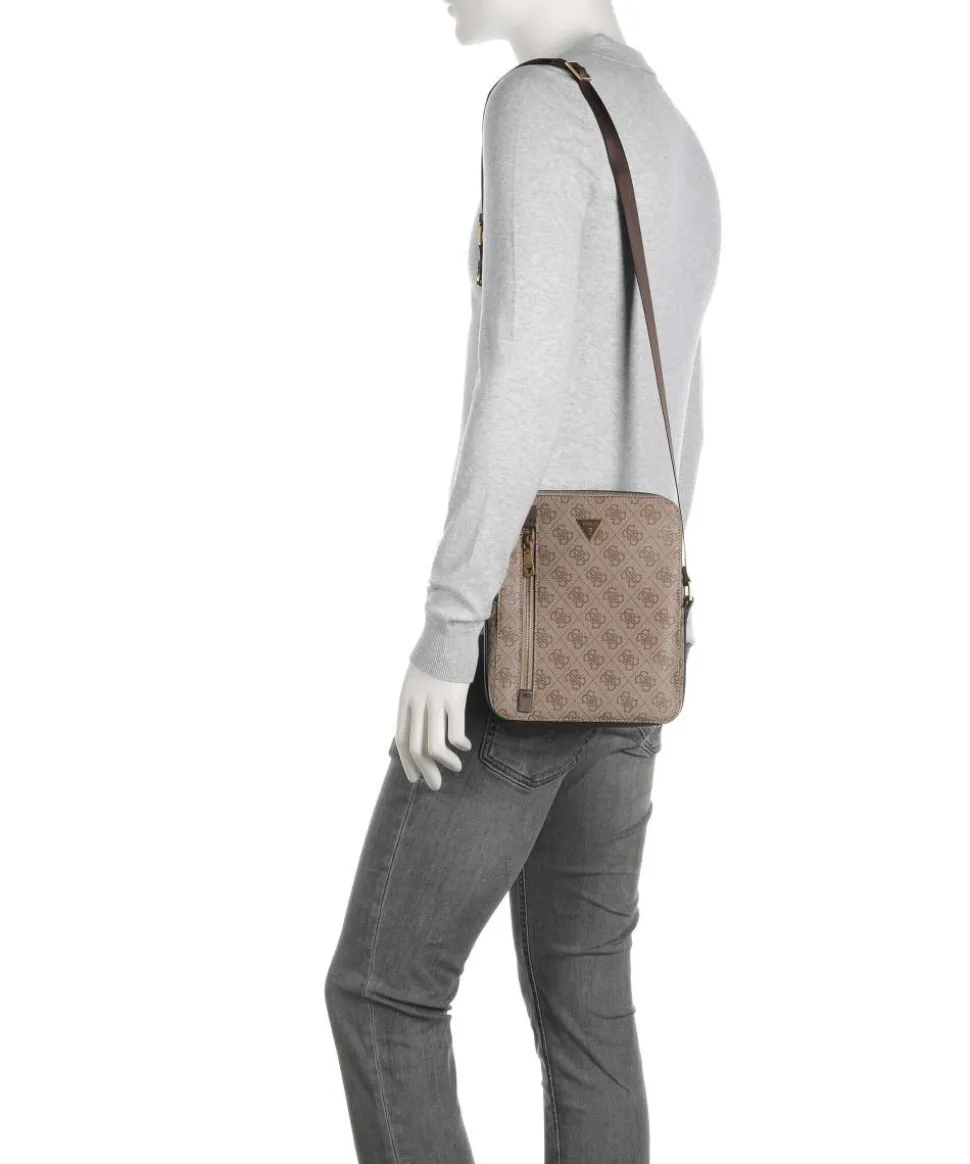 Torino Umhängetasche Lederimitat braun