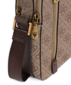 Torino Umhängetasche Lederimitat braun