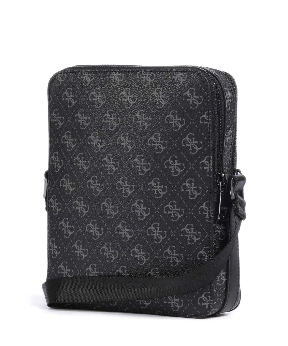 Torino Umhängetasche Lederimitat schwarz