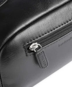 Toscana Kulturbeutel schwarz 24 cm