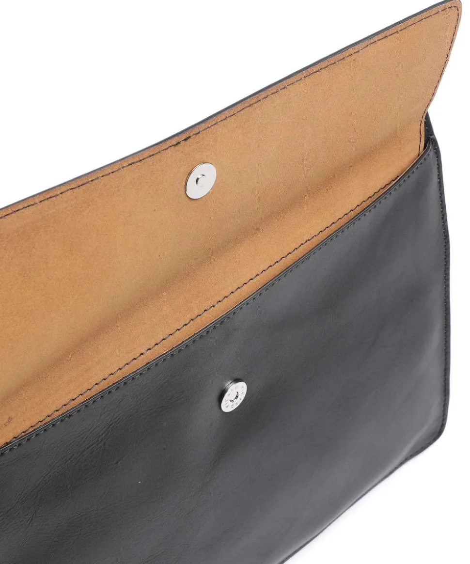 Toscana Mappe fein genarbtes Rindsleder schwarz