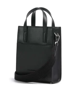 Toscana Umhängetasche fein genarbtes Rindsleder schwarz