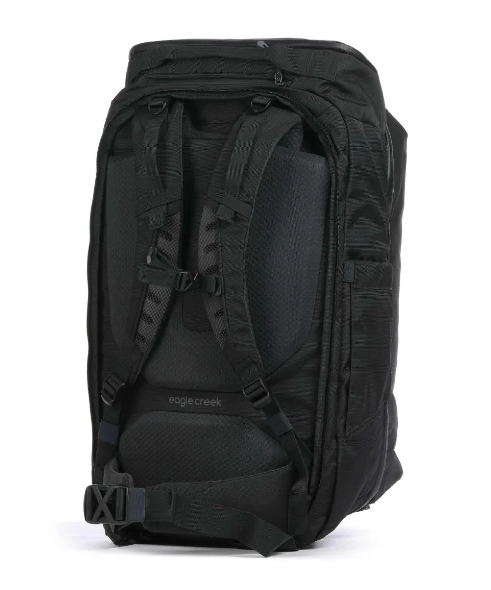 Tour 55 Reiserucksack recyceltes Ripstop-Nylon schwarz