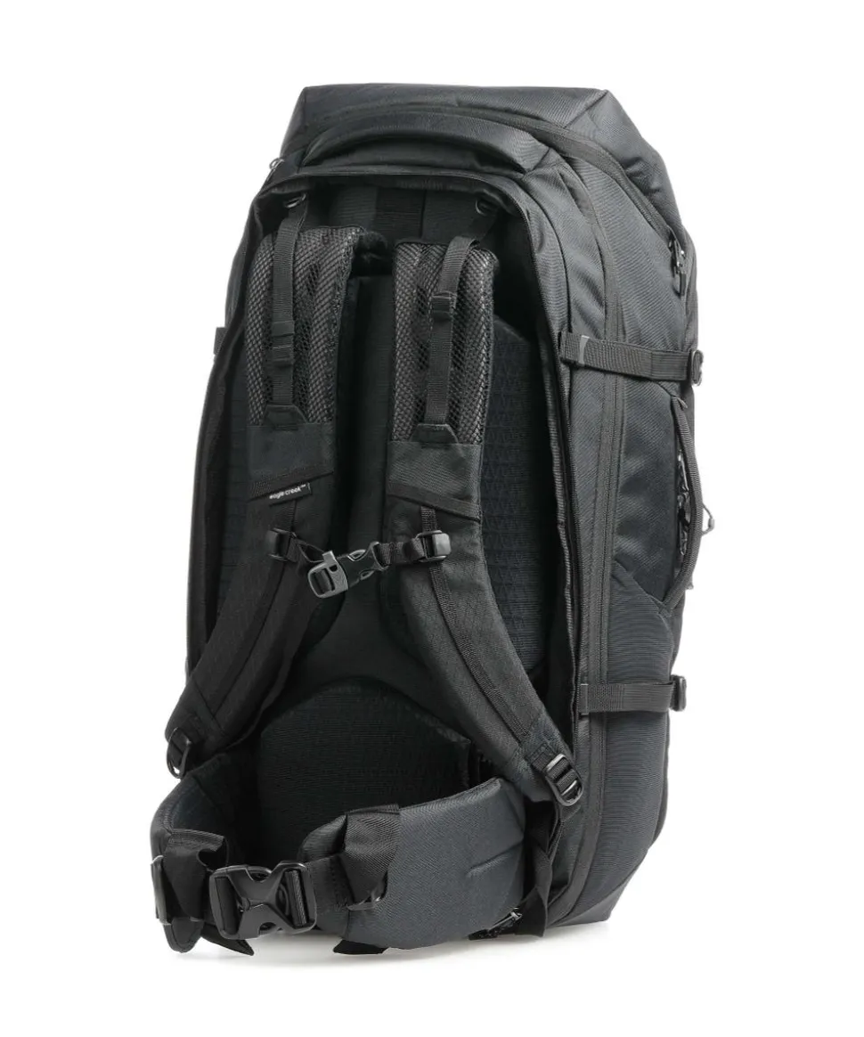 Tour Travel Pack 55 M/L Reiserucksack 15″ recyceltes Ripstop-Polyester schwarz