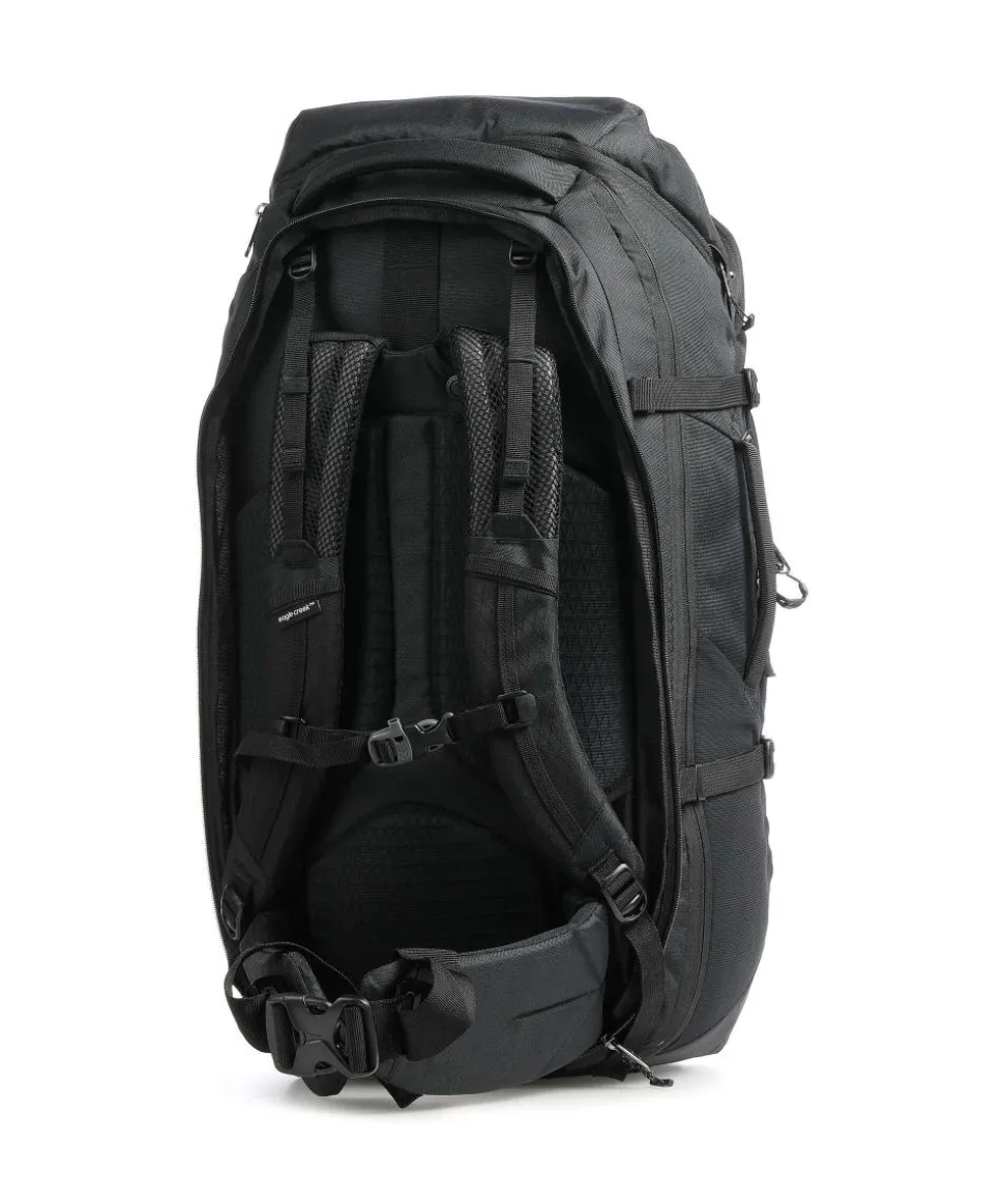 Tour Travel Pack 55 S/M Reiserucksack 15″ recyceltes Ripstop-Polyester schwarz