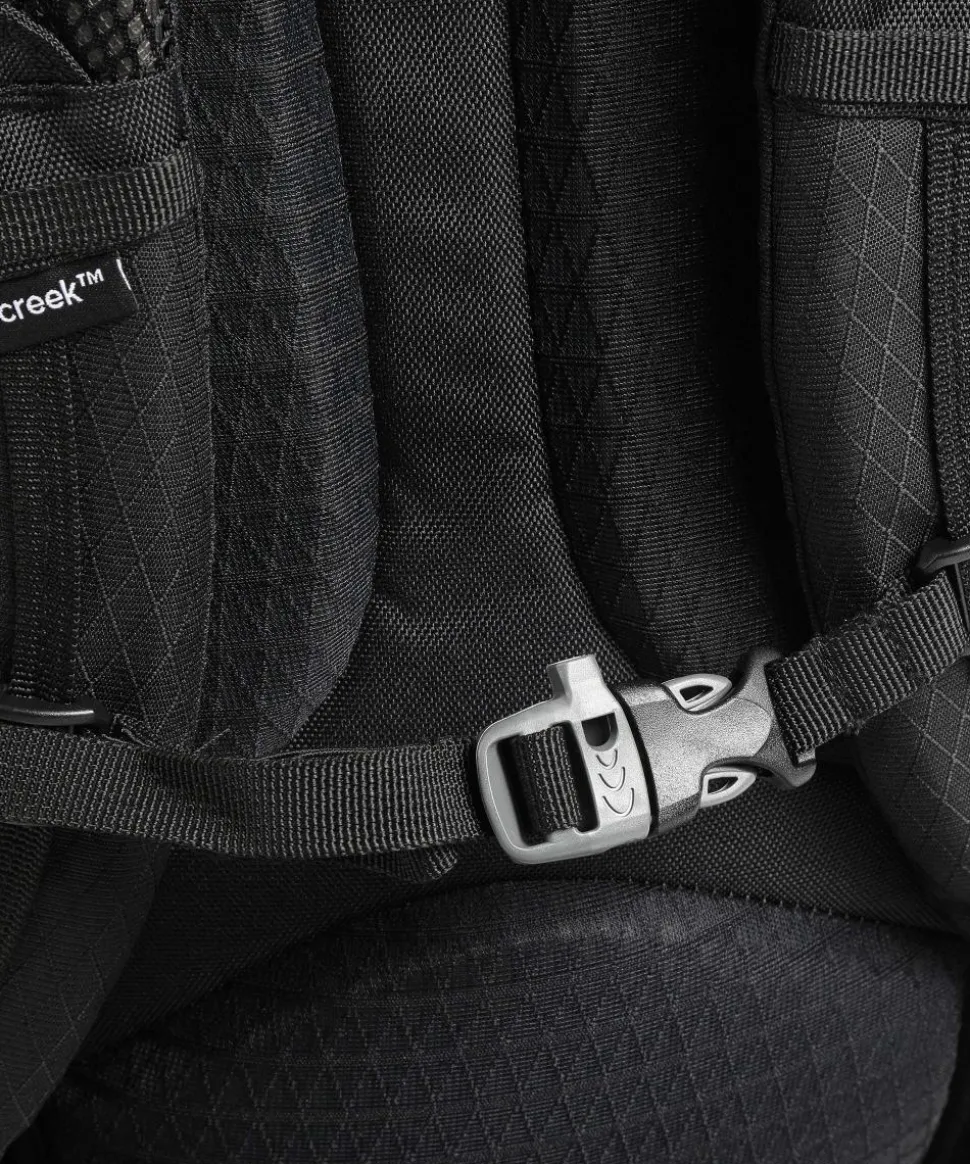 Tour Travel Pack 55 S/M Reiserucksack 15″ recyceltes Ripstop-Polyester schwarz