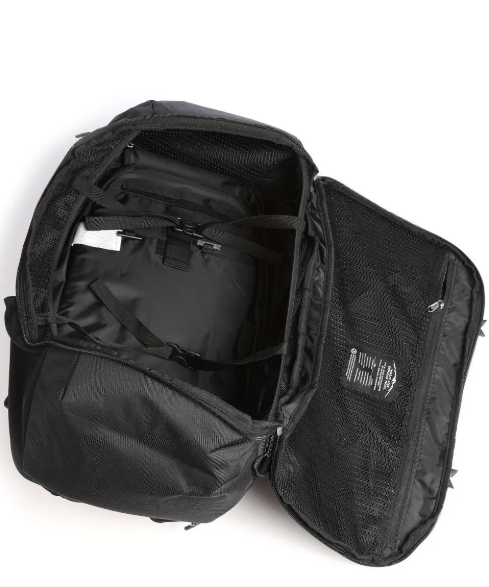 Tour Travel Pack 55 S/M Reiserucksack 15″ recyceltes Ripstop-Polyester schwarz