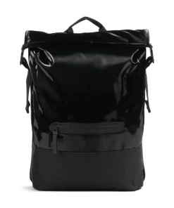 Trail Rolltop Rucksack 13″ Polyurethane, Polyester schwarz