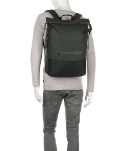 Trail Rolltop Rucksack 13″ Polyurethane, Polyester dunkelgrün