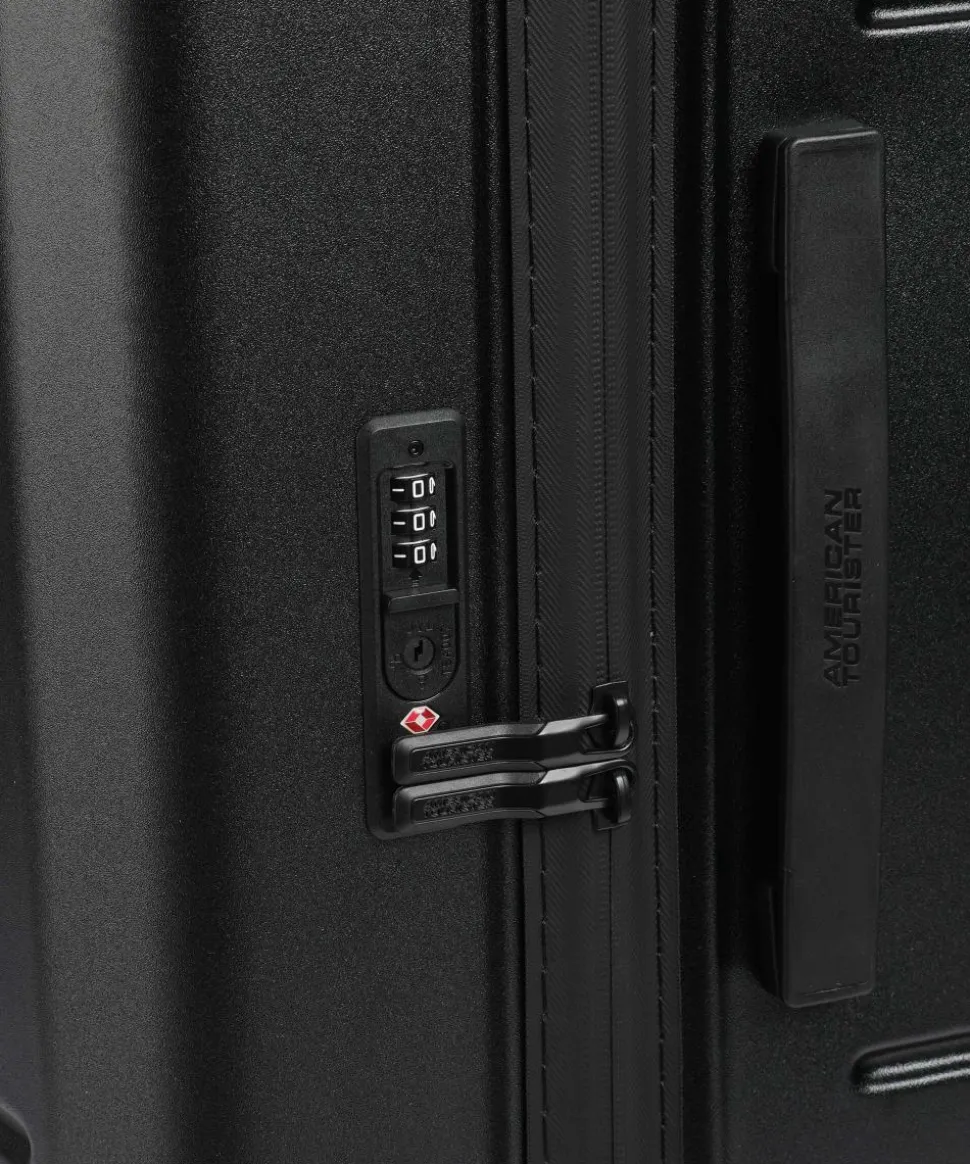 Trailon 4-Rollen Trolley schwarz 80 cm