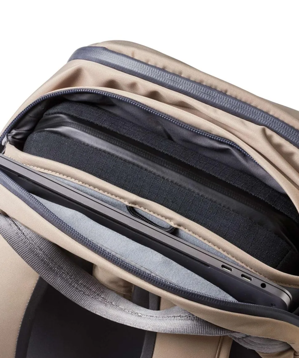 Transit 20L Rucksack 16″ recyceltes Polyester hellbraun