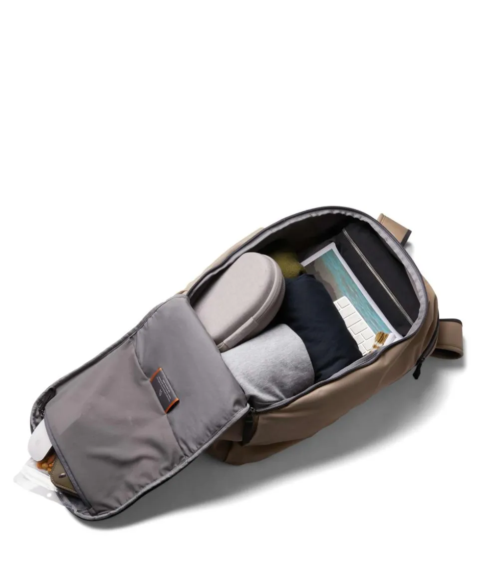 Transit 20L Rucksack 16″ recyceltes Polyester hellbraun