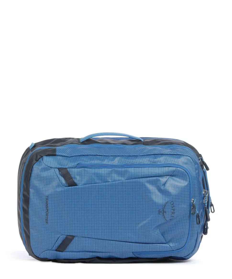 Transporter 44 Reiserucksack 17″ recyceltes Nylon blau