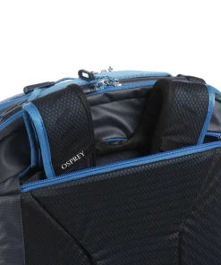 Transporter 44 Reiserucksack 17″ recyceltes Nylon blau