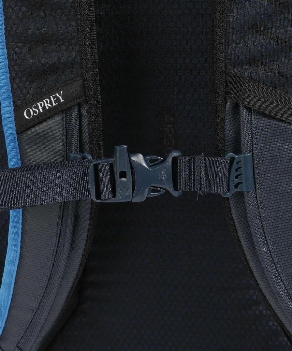 Transporter 44 Reiserucksack 17″ recyceltes Nylon blau