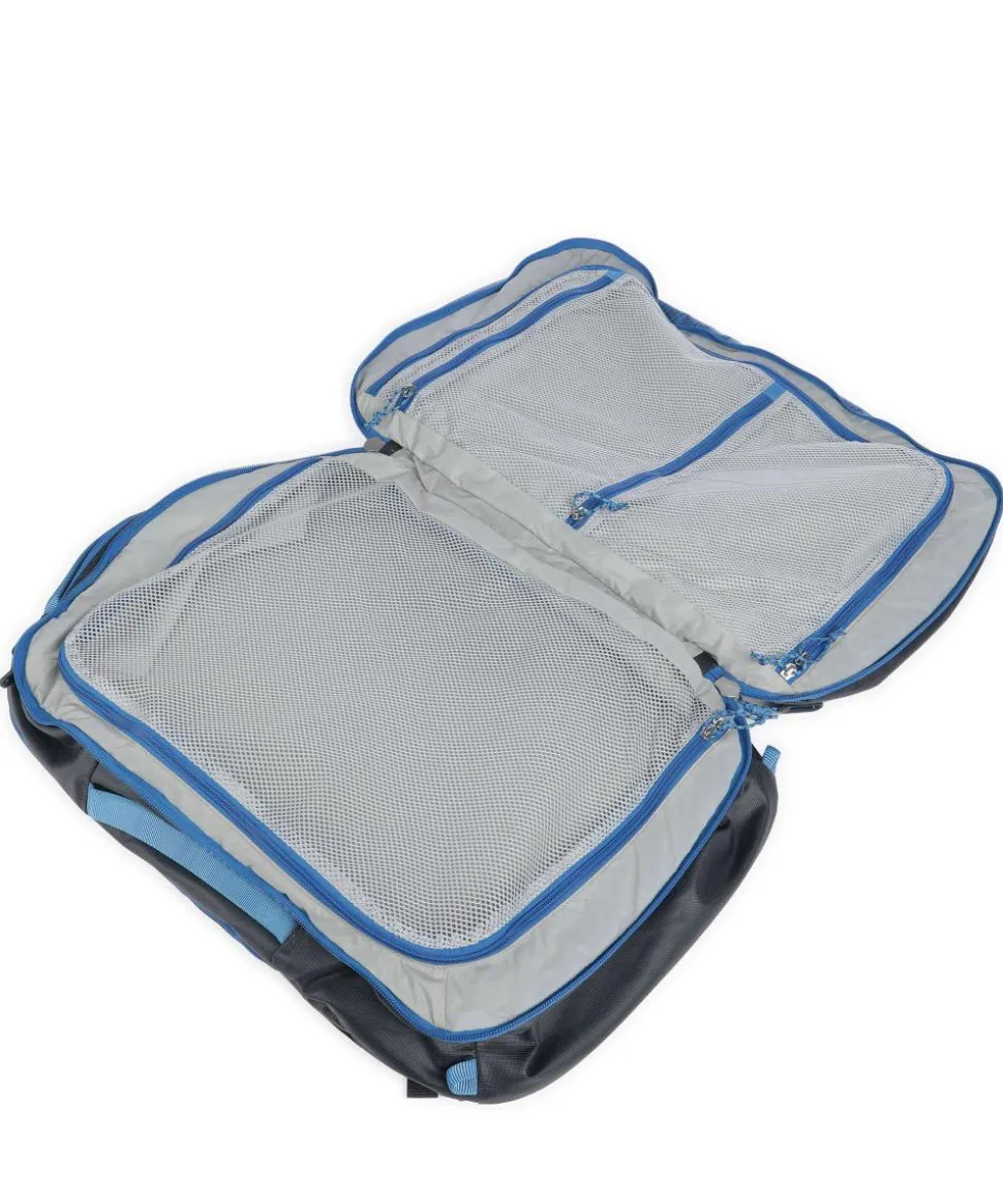 Transporter 44 Reiserucksack 17″ recyceltes Nylon blau