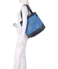 Transporter 28 Shopper recyceltes Nylon blau