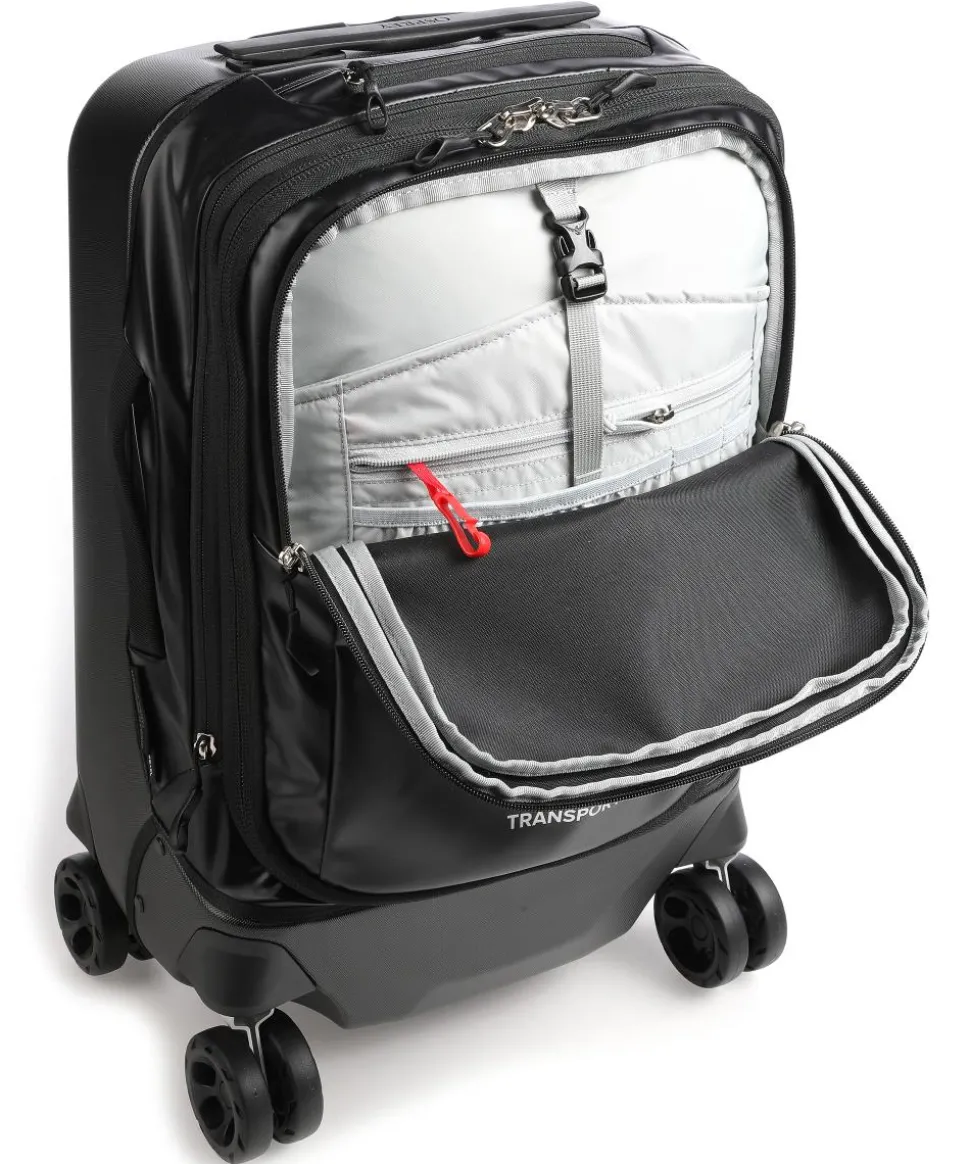 Transporter Hybrid 4-Rollen Trolley schwarz 56 cm