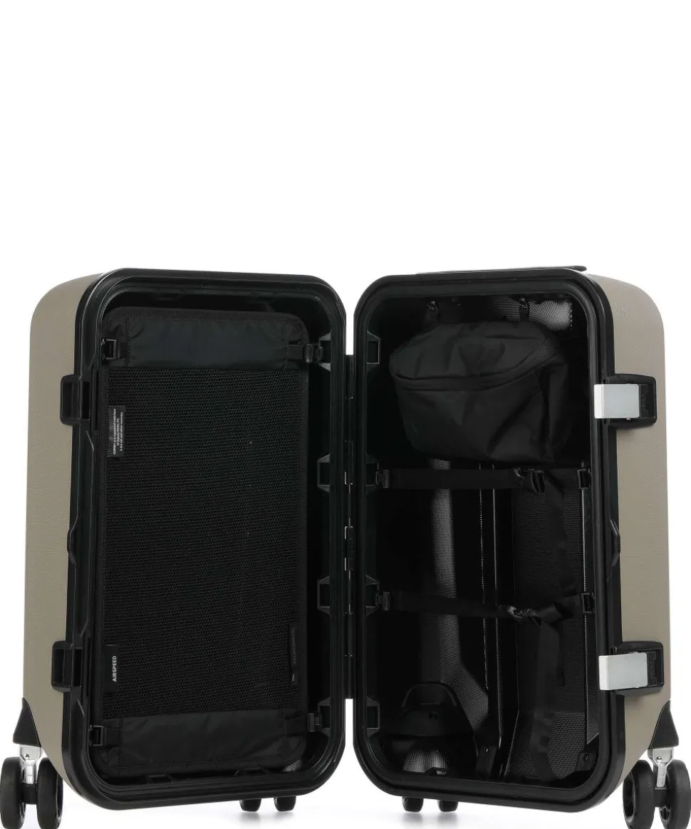 Transporter Hybrid 4-Rollen Trolley beige 55 cm