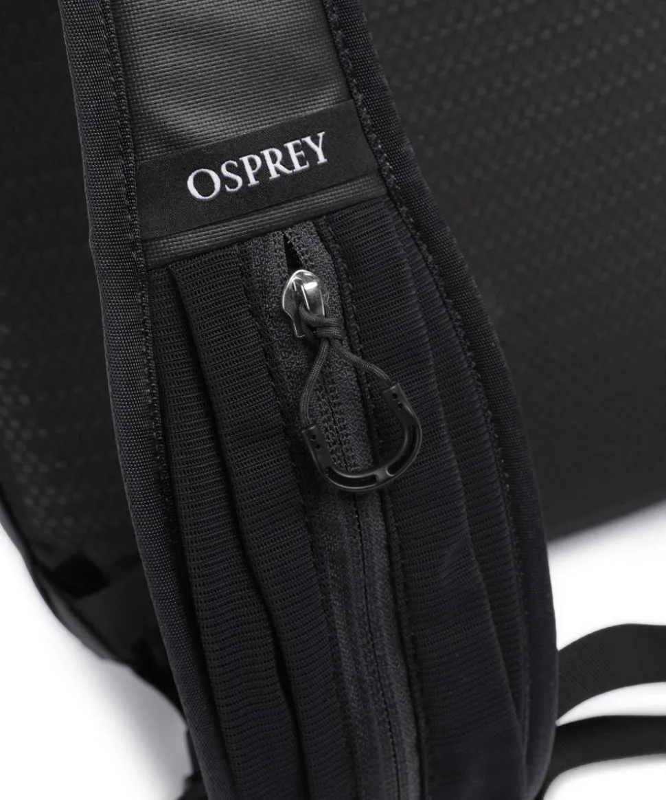 Transporter Slingbag recyceltes Nylon schwarz