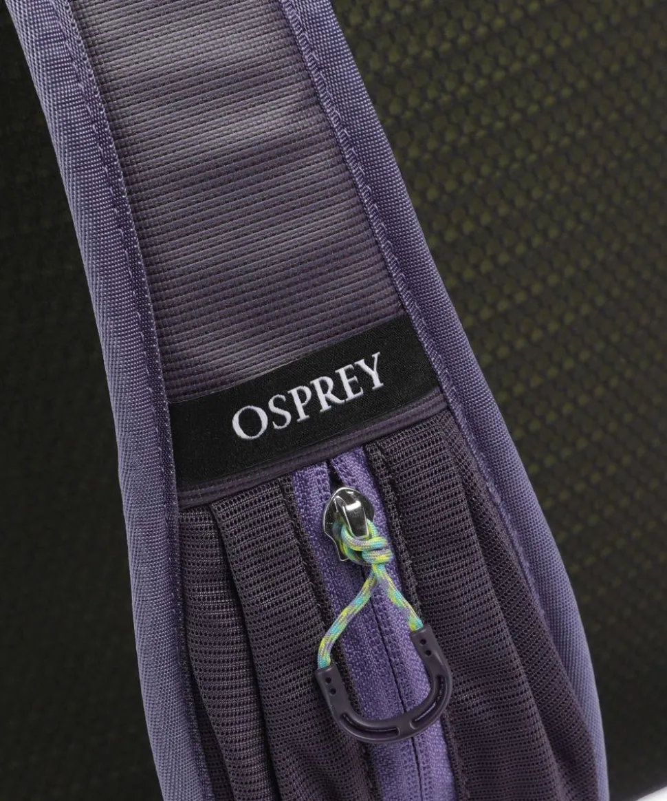 Transporter Slingbag recyceltes Nylon flieder