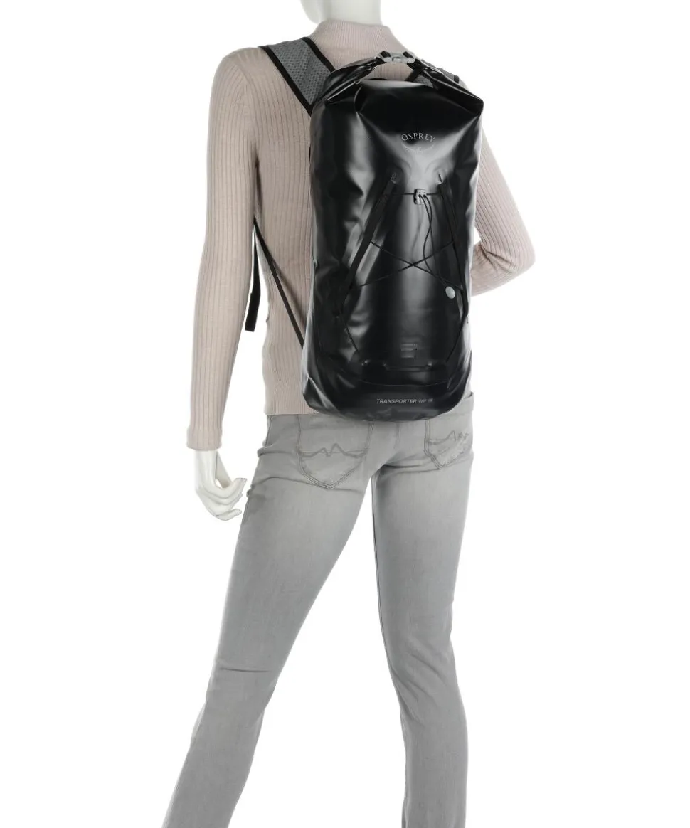 Transporter WP 18 Rucksack Ripstop-Nylon schwarz