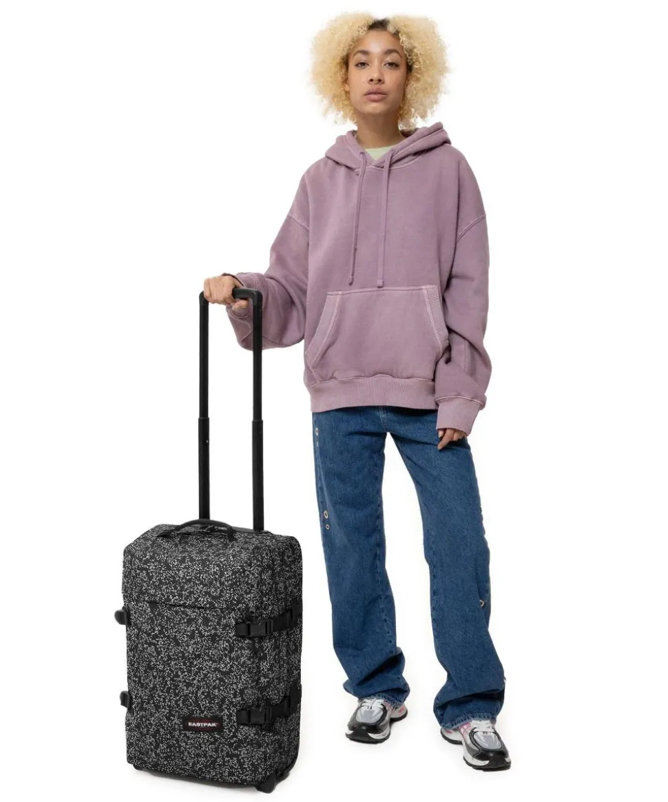 Tranverz S Rollenreisetasche schwarz/silber 51 cm