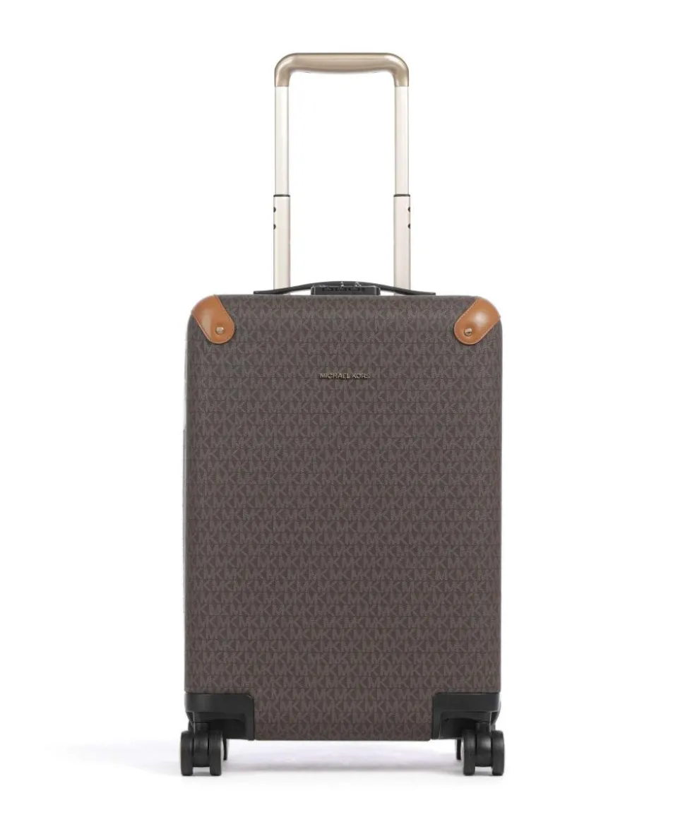 Travel 4-Rollen Trolley dunkelbraun 51 cm
