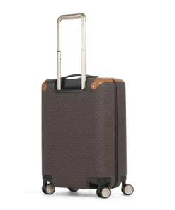 Travel 4-Rollen Trolley dunkelbraun 51 cm