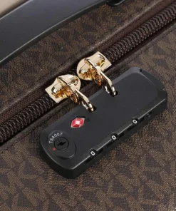 Travel 4-Rollen Trolley dunkelbraun 51 cm