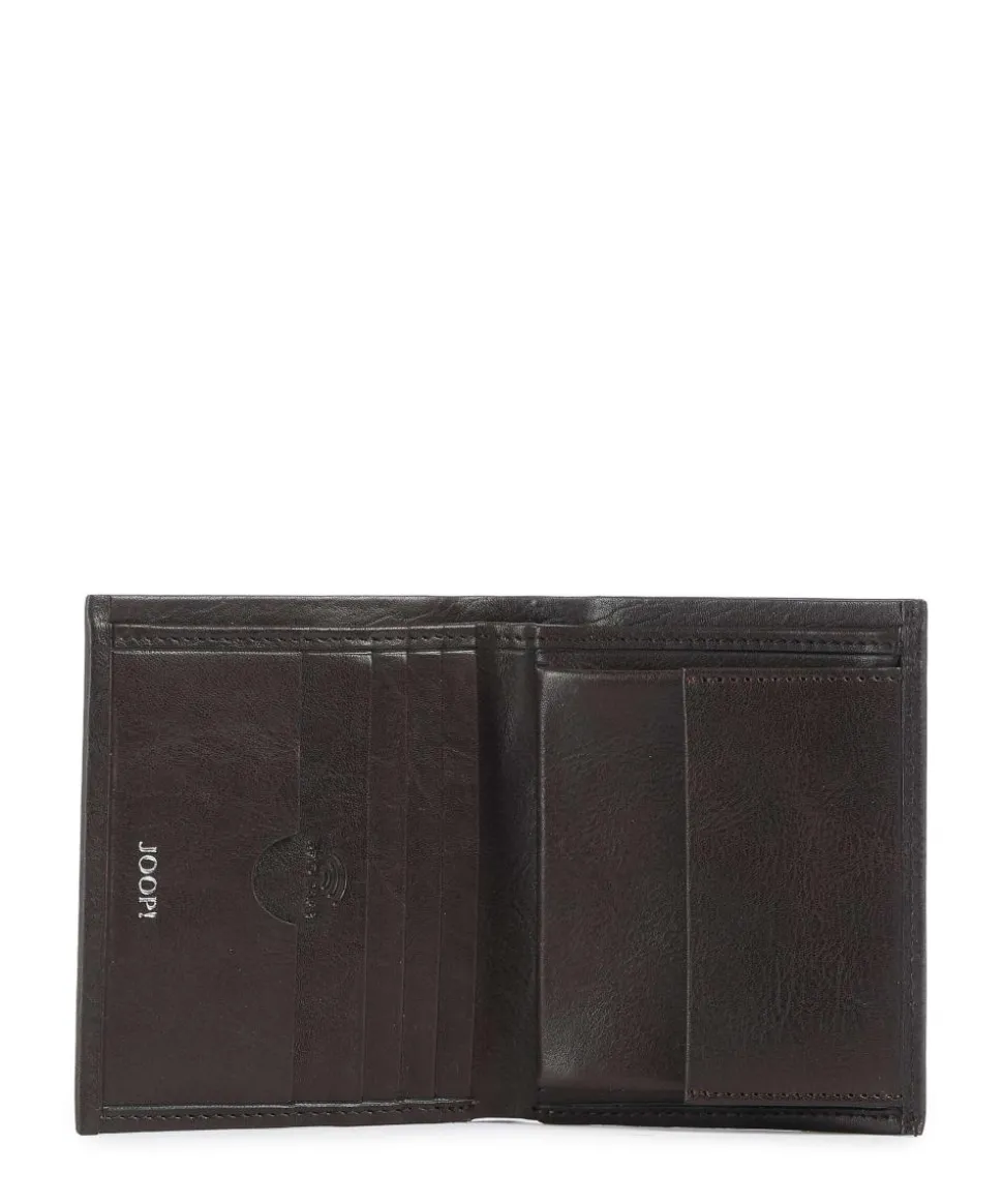 Treviso Daphnis RFID Geldbörse fein genarbtes Rindsleder dunkelbraun