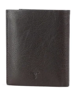 Treviso Daphnis RFID Geldbörse fein genarbtes Rindsleder dunkelbraun