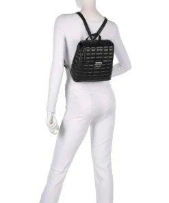 Tribeca Small Rucksack Lammleder schwarz