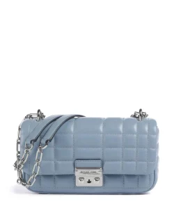 Tribeca Small Schultertasche Lammleder hellblau