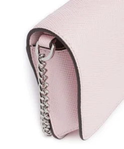 Trnlk Umhängetasche Saffiano-Rindsleder rosa