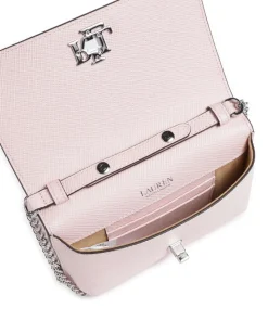 Trnlk Umhängetasche Saffiano-Rindsleder rosa