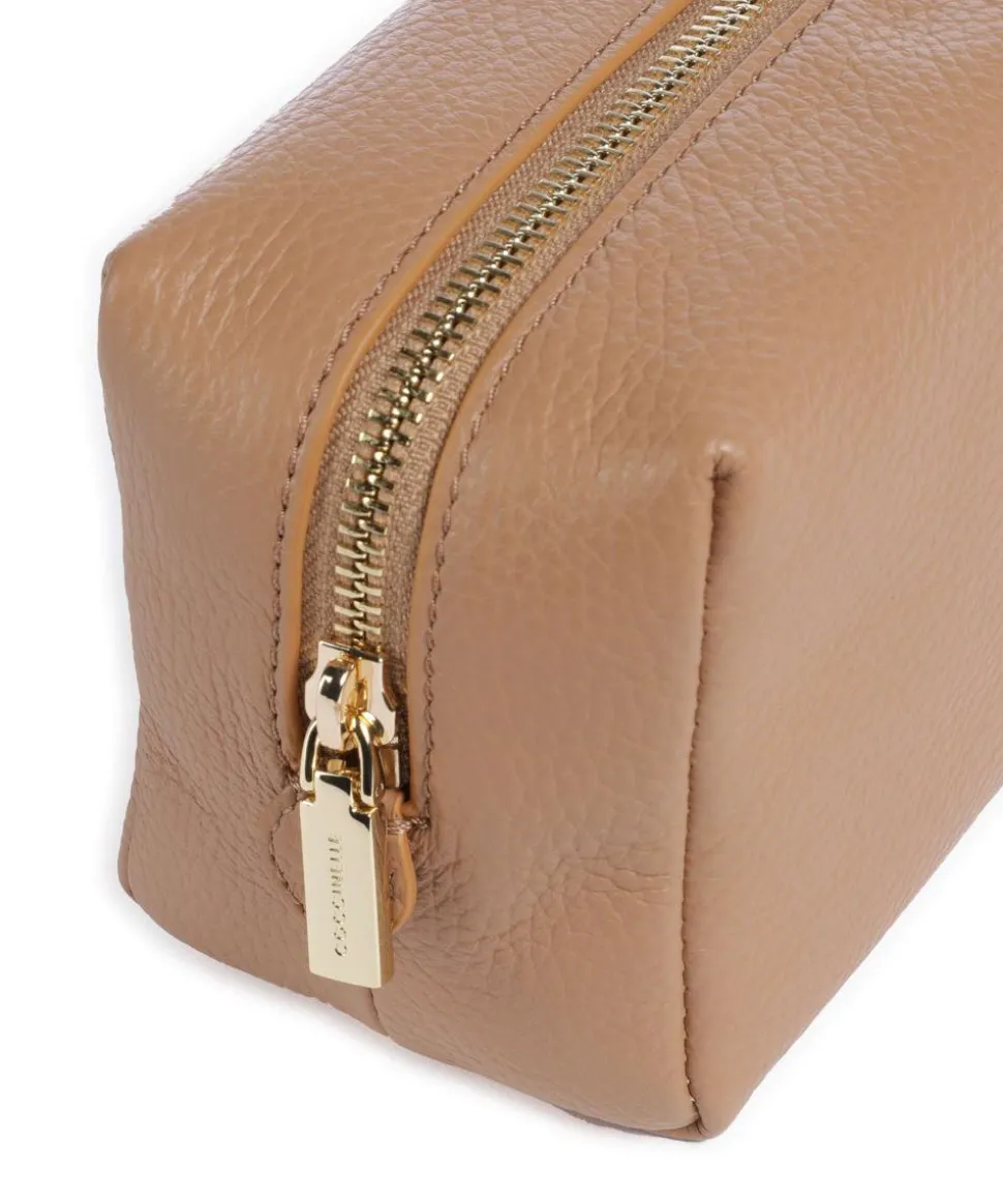 Trousse Kosmetiktasche hellbraun 15 cm